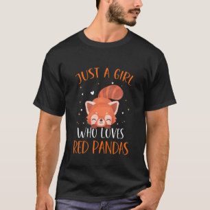 Camiseta Crianças Apenas uma garota que ama pântanos vermel
