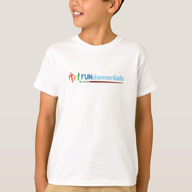 Camiseta Crianças Art FUNdamentals T-shirt (Frente)