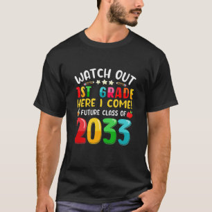 Camiseta Crianças Assistam 1 Rua Aqui Eu Vim Na Classe Futu