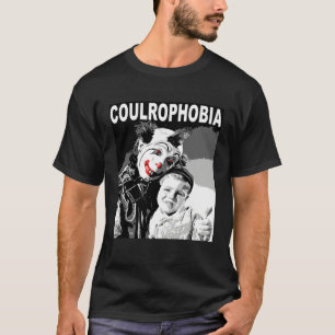 Camiseta Crianças Assustadas Com Palhaços Assassinos Maus C
