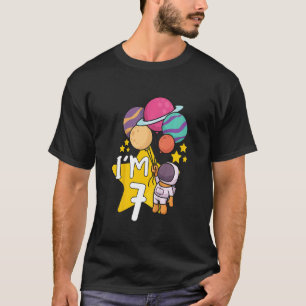 Camiseta Crianças Astronautas Astronomia Sistema Solar Espa