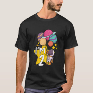 Camiseta Crianças Astronautas Astronomia Sistema Solar Espa