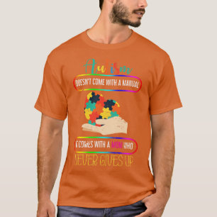 Camiseta Crianças Autistas dotadas de dia de as mães Sensib
