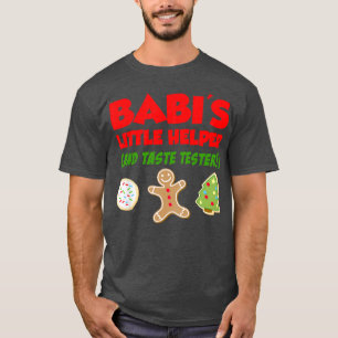 Camiseta Crianças Babi's Little Helper Christmas Cookie Bak