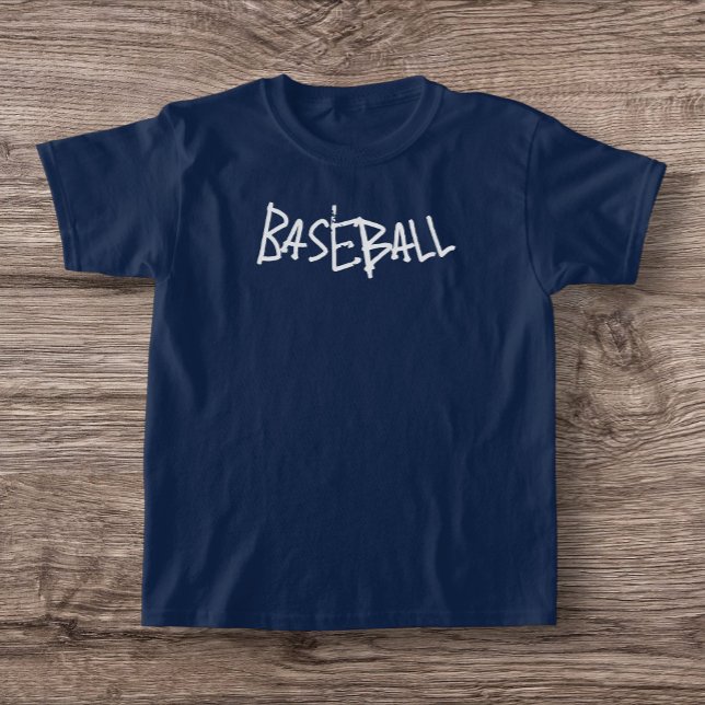 Camiseta Crianças Baseball T-Shirt (Criador carregado)