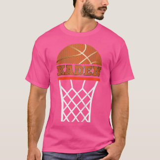 Camiseta Crianças Basquete Aparentemente Menino Nome Person