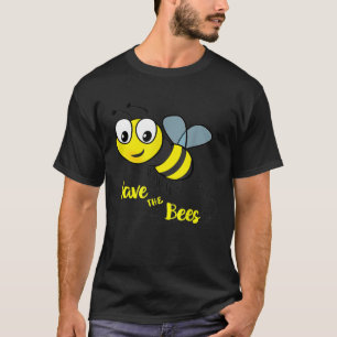 Camiseta Crianças Bebem Bonito Caricatura Bumble Abelhas