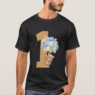 Camiseta Crianças Beberam Primeiro Aniversário primeiro ani