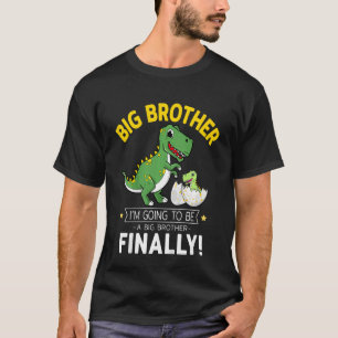 Camiseta Crianças Big Brother Finalmente 2023 Eu vou ser um