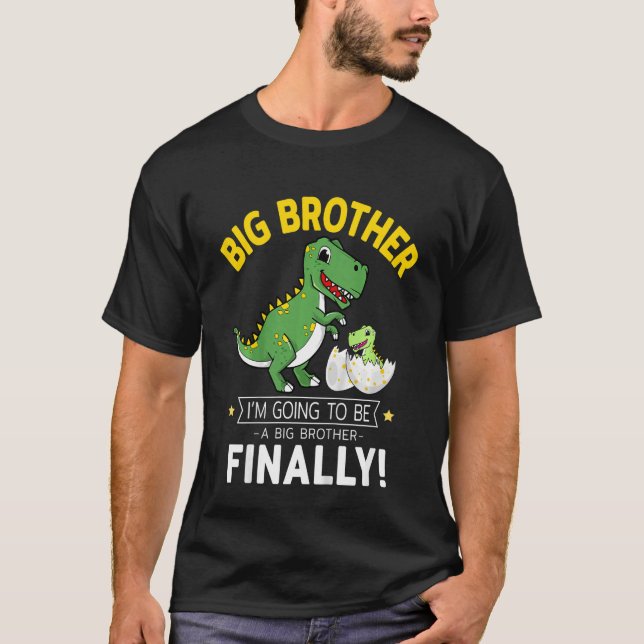 Camiseta Crianças Big Brother Finalmente 2023 Eu vou ser um (Frente)