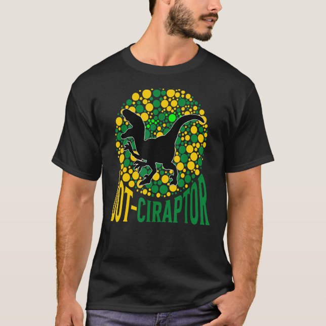 Camiseta Crianças Bonitas Dia Internacional do Dinossauro P (Frente)