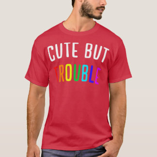 Camiseta Crianças bonitas, mas problemáticasColoridas, cria