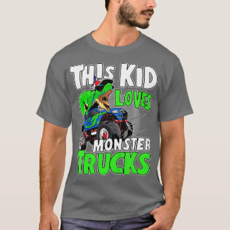 Camiseta Crianças Bonitas Monstros Rapazes Meninas Que Esta