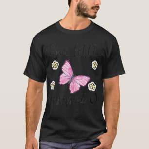 Camiseta Crianças Borboleta Parecia Festa de aniversário Pr