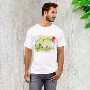 Camiseta Crianças Brincando Em Um Parque Mem T-Shirt