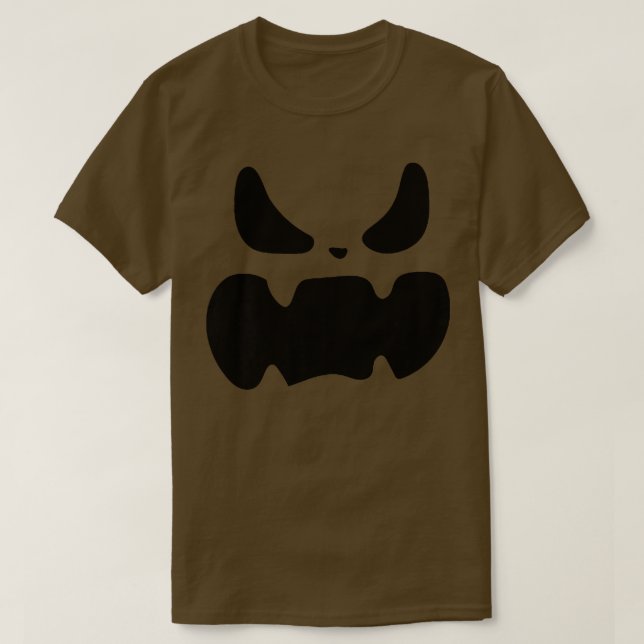Camiseta Crianças Caem Pumpkin Toddler Boy Jack O Lanterno  (Frente do Design)