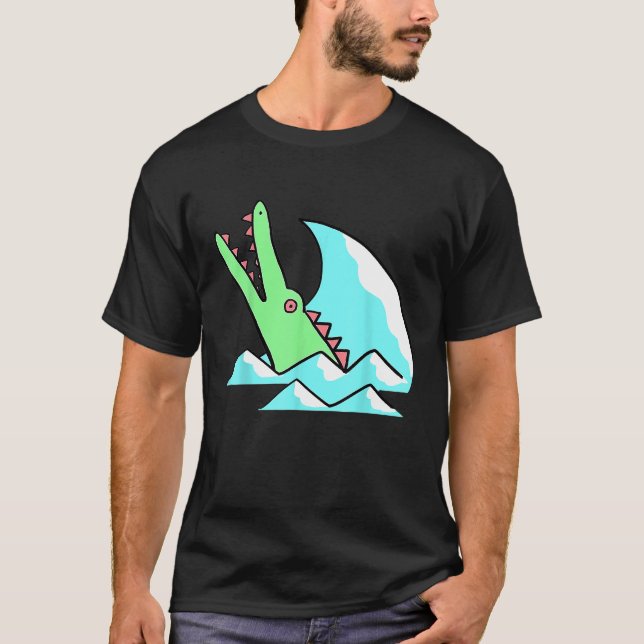 Camiseta Crianças-Camisa Homens Vi, Presente-Surf Retrorna (Frente)