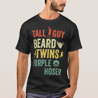 Camiseta Crianças, cara, toda a barba Cara ganha o Hoser Pu