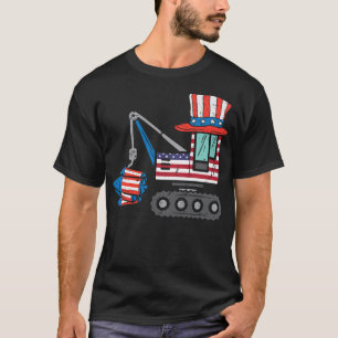 Camiseta Crianças Cargueiros Bombeiros Crianças Quarto De J