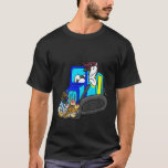 Camiseta Crianças Cavalos Conduzindo Bulldozer Hanukkah Ani<br><div class="desc">Crianças Dirigindo Bulldozer Hanukkah Legal Animal Chanukah judeu</div>