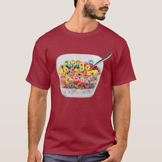 Camiseta Crianças Cereais (Frente)