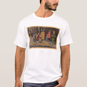 Camiseta Crianças chinesas em Chinatown San Francisco, CA