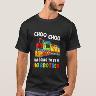 Camiseta Crianças, Choo Choo Bonito, Eu vou ser um grande i