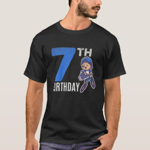 Camiseta Crianças Ciclistas Bmx Ciclista Bicicleta 7 Anos B