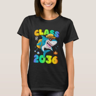 Camiseta Crianças Classe De 2036 Crescem Com Minha Mochila
