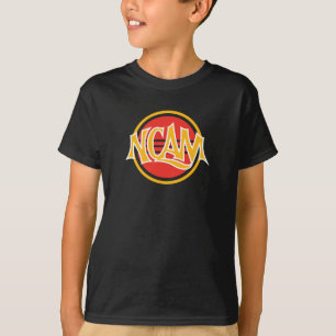 Camiseta Crianças clássicas NCAM - Frente e Traseira impres