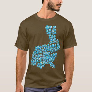 Camiseta Crianças Coelhinhos De Páscoa, Padrões De Ovo Coel