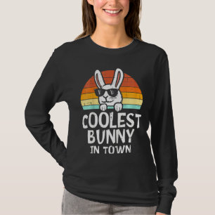 Camiseta Crianças Coelhinhos Mais Frescos Na Cidade Óculos 