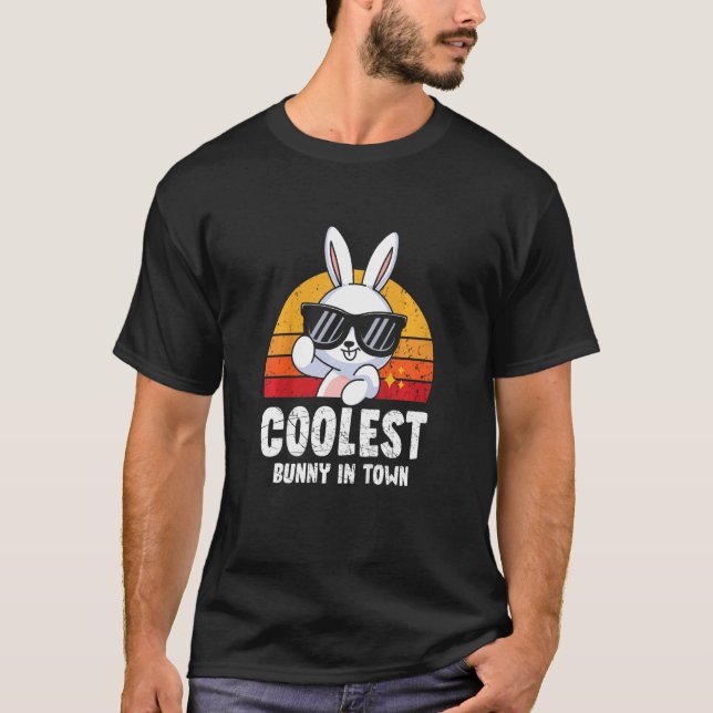 Camiseta Crianças Coelhinhos Mais Frescos Na Cidade Óculos  (Frente)