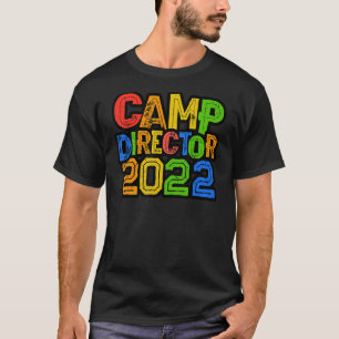 Camiseta Crianças Coloridas Diretor do Campo 2022 Anfitrião