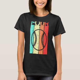 Camiseta Crianças com 4 anos de idade de beisebol Quarto e