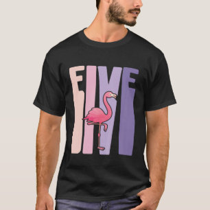 Camiseta Crianças com 5 anos de idade Fora de Aniversário F