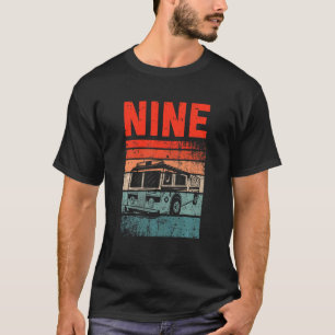 Camiseta Crianças com 9 anos de idade Menino do 9º aniversá