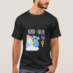 Camiseta Crianças com 9 anos Nove aniversário