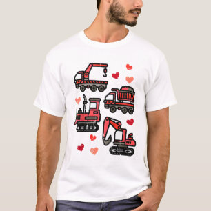 Camiseta Crianças Construindo Caminhão Eu Te Canto Crianças