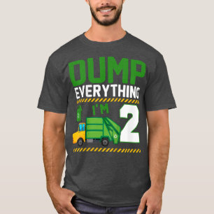 Camiseta Crianças Cortam Tudo Im 2 Anos Lixo T