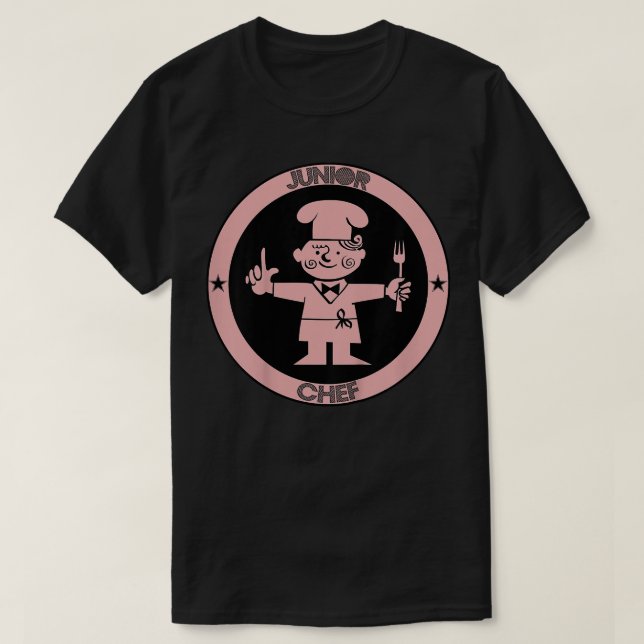 Camiseta Crianças, Cozinhar de Chef Meninos Jovens Meninos  (Frente do Design)