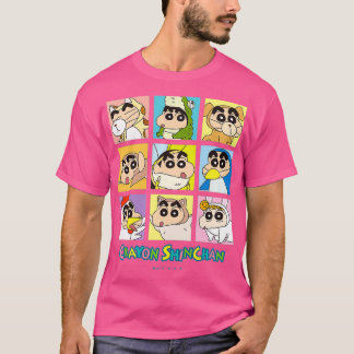 Camiseta Crianças Crayon Shinchan Transformation Animal