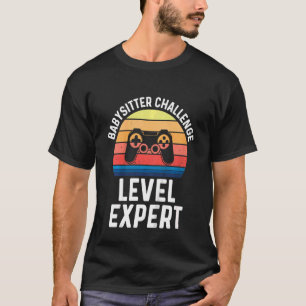 Camiseta Crianças Crianças Babysitter Coisas Crianças Video