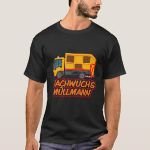 Camiseta Crianças Crianças Criam Coleção de Lixo de Caminhã