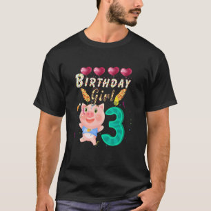 Camiseta Crianças Crianças Crianças Crianças De 3 Anos Porc