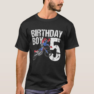 Camiseta Crianças Crianças de 5 anos Festa de aniversário d