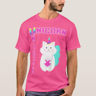 Camiseta Crianças Crianças Fúria Única do Unicórnio Infanti
