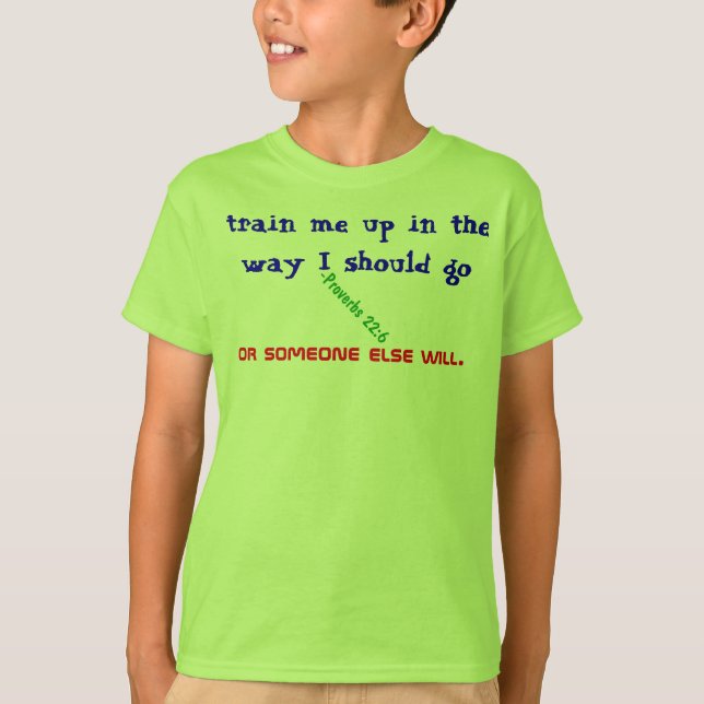 Camiseta Crianças cristãs (Frente)