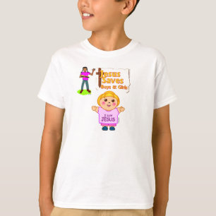 Camiseta Crianças cristãs