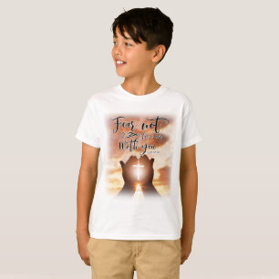 Camiseta Crianças Cristãs Não Têm Medo De Camiseta, Por